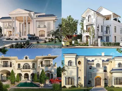 Top mẫu nhà phong cách châu Âu đẹp sang trọng nhất