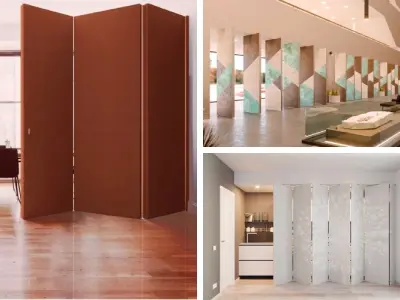 Gợi ý các mẫu vách ngăn di động sang trọng, hiện đại nhất