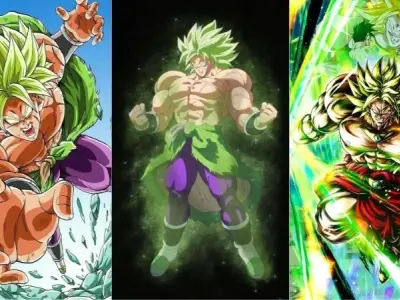 Broly nổi bật với tạo hình mạnh mẽ và ánh nhìn phức tạp