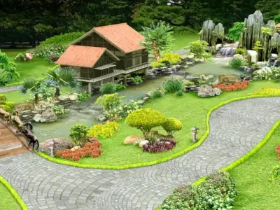 Xu hướng những mẫu nhà vườn nhỏ đẹp thoáng mát 2025