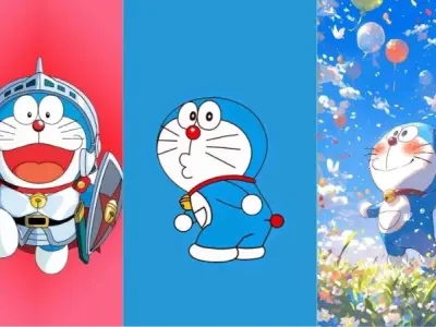 Doraemon hiện lên ngộ nghĩnh trong concept ảnh nghệ thuật
