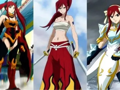 Bộ ảnh Erza scarlet nổi bật với khí chất chiến binh mạnh mẽ