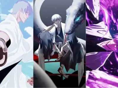 Ảnh Gin Ichimaru thể hiện sự bí ẩn và quyền lực vượt trội