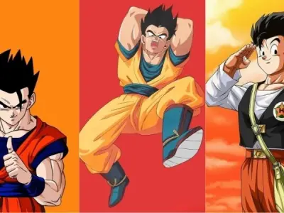 Bộ ảnh thể hiện rõ sự trưởng thành của Gohan theo thời gian