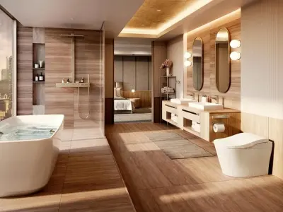 Những mẫu nhà tắm sang trọng - Nâng tầm đẳng cấp không gian