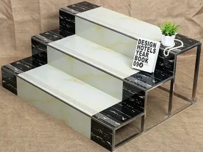 Tổng hợp mẫu đá lát tam cấp đẹp hiện đại sang trọng