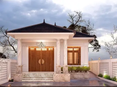 Mẫu nhà mái nhật cấp 4 - Vẻ đẹp tinh tế cho tổ ấm Việt