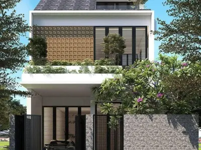 Khám phá mẫu nhà phố hot nhất - Hiện đại và tiện nghi