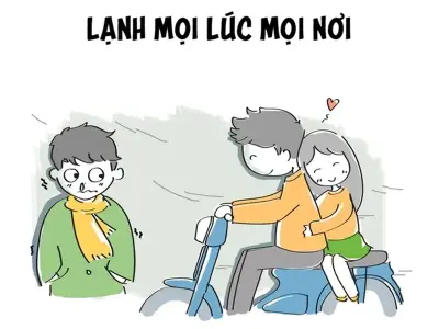 Cười nghiêng ngả với meme về giao thông & thời tiết hot