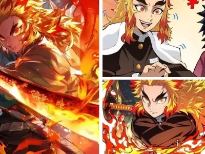 Bộ ảnh Rengoku rực cháy với thần thái đầy khí chất anh hùng