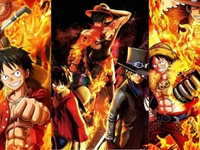 Sabo Luffy Ace hiện lên đầy xúc động qua từng khung ảnh