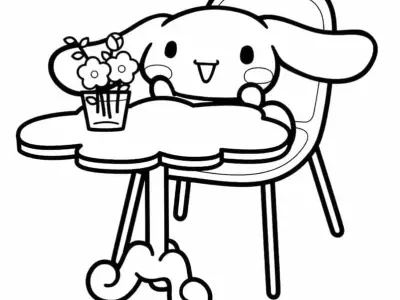 Bộ sưu tập tranh tô màu Cinnamoroll độc đáo & miễn phí