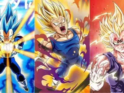 Bộ ảnh Vegeta làm nổi bật bản lĩnh và khí chất chiến đấu