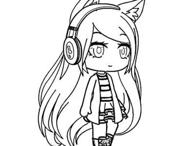Bộ sưu tập tranh tô màu chibi dễ thương cho bé tập tô