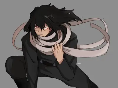 Top ảnh Aizawa cực ngầu khiến cộng đồng anime yêu thích