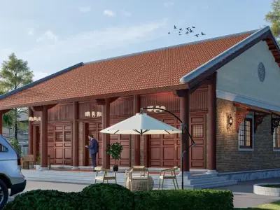 Mẫu nhà 3 gian đẹp hiện đại, phù hợp mọi gia đình Việt