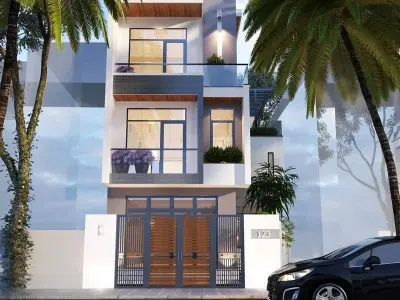 Những mẫu nhà 3 tầng đẹp tối ưu không gian sống thông minh