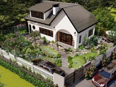 Những mẫu nhà vườn đẹp hiện đại cho không gian xanh lý tưởng