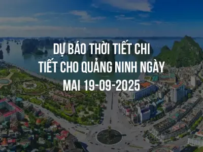 Dự báo thời tiết chi tiết cho Quảng Ninh ngày mai 19-09-2025