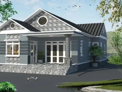 Thiết kế nhà đẹp cấp 4 hiện đại, tối ưu không gian sống