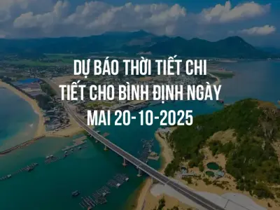Dự báo thời tiết chi tiết cho Bình Định ngày mai 20-10-2025