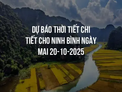 Dự báo thời tiết chi tiết cho Ninh Bình ngày mai 20-10-2025