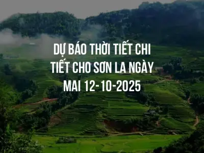 Dự báo thời tiết chi tiết cho Sơn La ngày mai 12-10-2025