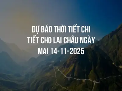 Dự báo thời tiết chi tiết cho Lai Châu ngày mai 14-11-2025