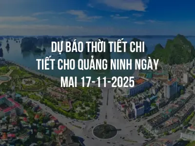 Dự báo thời tiết chi tiết cho Quảng Ninh ngày mai 17-11-2025