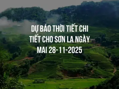 Dự báo thời tiết chi tiết cho Sơn La ngày mai 28-11-2025