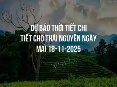 Dự báo thời tiết chi tiết cho Thái Nguyên ngày mai 18-11-2025