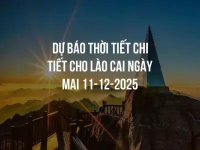 Dự báo thời tiết chi tiết cho Lào Cai ngày mai 11-12-2025