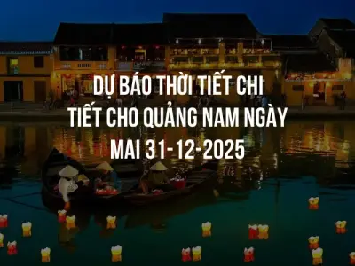 Dự báo thời tiết chi tiết cho Quảng Nam ngày mai 31-12-2025