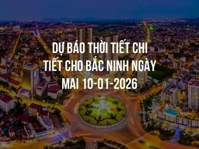 Dự báo thời tiết chi tiết cho Bắc Ninh ngày mai 10-01-2026