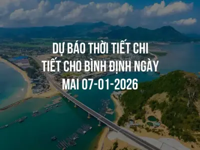 Dự báo thời tiết chi tiết cho Bình Định ngày mai 07-01-2026