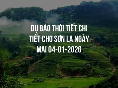 Dự báo thời tiết chi tiết cho Sơn La ngày mai 04-01-2026
