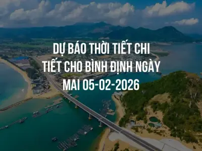 Dự báo thời tiết chi tiết cho Bình Định ngày mai 05-02-2026
