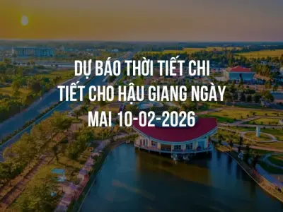Dự báo thời tiết chi tiết cho Hậu Giang ngày mai 10-02-2026