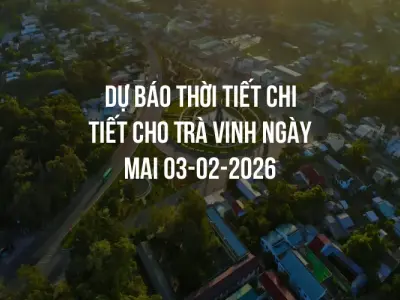 Dự báo thời tiết chi tiết cho Trà Vinh ngày mai 03-02-2026