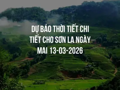 Dự báo thời tiết chi tiết cho Sơn La ngày mai 13-03-2026