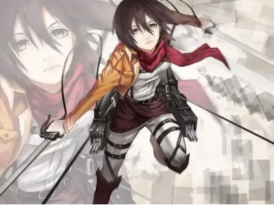Bộ sưu tập 30 hình ảnh anime Mikasa cực ngầu và sắc nét nhất