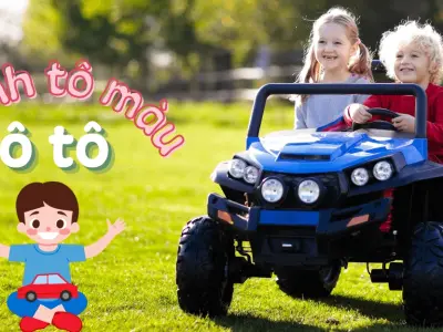 Bộ sưu tập 30+ tranh tô màu ô tô siêu xe cực ngầu cho bé trai sáng tạo