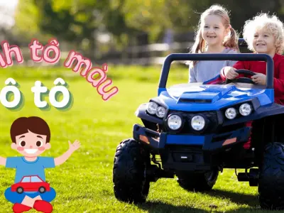 Bộ sưu tập tranh tô màu ô tô tải siêu ngầu giúp bé thỏa sức sáng tạo
