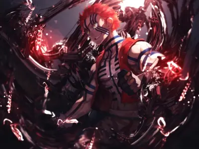 Tuyển tập bộ sưu tập hình ảnh anime akaza ngầu và lạnh lùng nhất