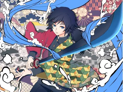Tuyển tập hình ảnh anime Giyuu ngầu lạnh lùng đốn tim fan