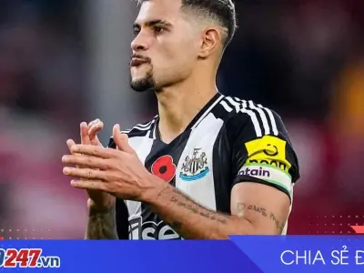 Bruno Guimarães và đẳng cấp của tiền vệ Newcastle