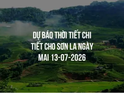 Dự báo thời tiết chi tiết cho Sơn La ngày mai 13-07-2026