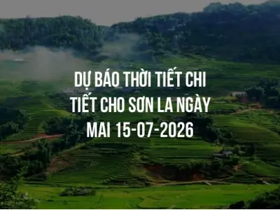 Dự báo thời tiết chi tiết cho Sơn La ngày mai 15-07-2026