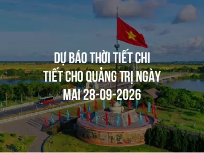 Dự báo thời tiết chi tiết cho Quảng Trị ngày mai 28-09-2026